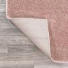 JONATHAN Y Haze Solid Low-Pile Pink Indoor Area Rug 3×5, Coastal,Bohemian,Minimalist,Classic, Easy-Cleaning for Living Room,Bedroom,Kitchen,Pet Friendly,Non-Shedding (SEU100P-3)