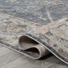 JONATHAN Y Machine Washable Indoor Area Rug 3X5 Dark Gray/Cream, Brandy Rustic Border Low-Pile for Living Room, Bedroom, Kitchen, Office, Easy-Cleaning, Pet-Friendly, Non-Shedding WSH321A-3(Brandy-dark Gray/Cream)