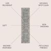 JONATHAN Y Machine Washable Indoor Area Rug 3X5 Dark Gray/Cream, Brandy Rustic Border Low-Pile for Living Room, Bedroom, Kitchen, Office, Easy-Cleaning, Pet-Friendly, Non-Shedding WSH321A-3(Brandy-dark Gray/Cream)