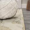 JONATHAN Y Marmo Abstract Marbled Indoor Area Rug 3×5, Gold/Gray, Modern, Contemporary, Easy-Cleaning for Living Room, Bedroom, Kitchen, Pet Friendly, Non-Shedding (CTP201C-3)(Gold/Gray)