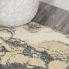 JONATHAN Y Marmo Abstract Marbled Indoor Area Rug 3×5, Gold/Gray, Modern, Contemporary, Easy-Cleaning for Living Room, Bedroom, Kitchen, Pet Friendly, Non-Shedding (CTP201C-3)(Gold/Gray)