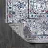 JONATHAN Y Modern Vintage Medallion Light Gray/Multi Runner Rug, 2×8, Country, Floral, Easy-Cleaning for Living Room, Bedroom, Kitchen, Pet Friendly, Non-Shedding (MDP102A-28)(7’9″ x 10′ (Rectangular))