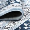 JONATHAN Y Palmette Modern Floral Gray/Cream Indoor Area Rug, 3×5, Vintage, Bohemian, Easy-Cleaning for Living Room, Bedroom, Kitchen, Pet Friendly, Non-Shedding (MDP503C-3)(Blue/Navy)