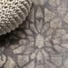 JONATHAN Y Roma Ornate Geometric Tile Gray Indoor Area Rug, 3×5, Transitional, Contemporary, Easy-Cleaning for Living Room, Bedroom, Kitchen, Pet Friendly, Non-Shedding (MDP405A-3)(2’3″ x 10′ (Runner))