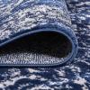JONATHAN Y Soleiman Modern Navy Indoor Area Rug, 3×5, Vintage, Transitional, Easy-Cleaning for Living Room, Bedroom, Kitchen, Pet Friendly, Non-Shedding (MDP404A-3)(5’2″ x 7’5″ (Rectangular))