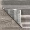 JONATHAN Y Striped Circles Gray/Yellow/Cream Indoor Area Rug 3X5 ft, Nicky Geometric for Living Room, Bedroom, Kitchen, Office, Easy-Cleaning, High Traffic, Pet-Friendly, Non-Shedding UNQ100A-3(3’3″ x 4’11” (Rectangular))