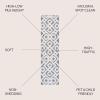 JONATHAN Y Trellis High-Low Multi/Cream Indoor Area Rug 3X5 ft, Astrid Retro for Living Room, Bedroom, Kitchen, Office, Easy-Cleaning, High Traffic, Pet-Friendly, Non-Shedding SNT103A-3(Cream/Gray)