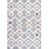 JONATHAN Y Trellis High-Low Multi/Gray Indoor Area Rug 3X5 ft, Monique for Living Room, Bedroom, Kitchen, Office, Easy-Cleaning, High Traffic, Pet-Friendly, Non-Shedding SNT104A-3(3′ x 5′ (Rectangular))