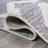 JONATHAN Y Trellis High-Low Multi/Gray Indoor Area Rug 3X5 ft, Monique for Living Room, Bedroom, Kitchen, Office, Easy-Cleaning, High Traffic, Pet-Friendly, Non-Shedding SNT104A-3(2’2″ x 8′ (Runner))