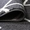 JONATHAN Y Tumbling Blocks Light Blue/White Indoor Area Rug 3×5, Modern,Contemporary,Geometric,Casual, Easy-Cleaning for Living Room,Bedroom,Kitchen,Pet Friendly,Non-Shedding (SEU101C-3)(Black/White)