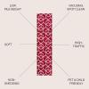 JONATHAN Y Tumbling Blocks Light Blue/White Indoor Area Rug 3×5, Modern,Contemporary,Geometric,Casual, Easy-Cleaning for Living Room,Bedroom,Kitchen,Pet Friendly,Non-Shedding (SEU101C-3)(Red/White)