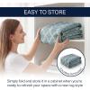 JONATHAN Y Ultra-Soft Machine-Washable Rug with Non-Skid Backing, Gray/Ivory 5’x8′ Leila Moroccan Diamond Trellis, Non-Shedding, Velvet Luxury Feel for Living Room, Dining Room, Bedroom (CMR101C-5)(Teal/Ivory)