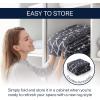 JONATHAN Y Ultra-Soft Machine-Washable Rug with Non-Skid Backing, Gray/Ivory 5’x8′ Leila Moroccan Diamond Trellis, Non-Shedding, Velvet Luxury Feel for Living Room, Dining Room, Bedroom (CMR101C-5)(Dark Gray/Ivory)
