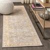 JONATHAN Y Alba Modern Faded Peshawar Gray/Ivory Indoor Area Rug, 3×5, Transitional, Traditional, Easy-Cleaning for Living Room, Bedroom, Kitchen, Pet Friendly, Non-Shedding (MDP304B-3)(Grey)