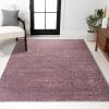 JONATHAN Y Haze Solid Low-Pile Light Purple Indoor Area Rug 3×5, Coastal,Bohemian,Minimalist,Classic, Easy-Cleaning for Living Room,Bedroom,Kitchen,Pet Friendly,Non-Shedding (SEU100R-3)