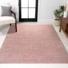 JONATHAN Y Haze Solid Low-Pile Pink Indoor Area Rug 3×5, Coastal,Bohemian,Minimalist,Classic, Easy-Cleaning for Living Room,Bedroom,Kitchen,Pet Friendly,Non-Shedding (SEU100P-3)