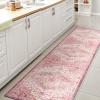 JONATHAN Y Machine Washable Indoor Area Rug 3X5 Red/Orange/Cream, Alacati Ogee Medallion for Living Room, Bedroom, Kitchen, Office, Easy-Cleaning, High Traffic, Pet-Friendly, Non-Shedding (WSH103A-3)(Red/Terracotta/Cream)