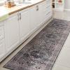 JONATHAN Y Machine Washable Indoor Area Rug 3X5 Red/Orange/Cream, Alacati Ogee Medallion for Living Room, Bedroom, Kitchen, Office, Easy-Cleaning, High Traffic, Pet-Friendly, Non-Shedding (WSH103A-3)(Dark Green/Dark Beige)
