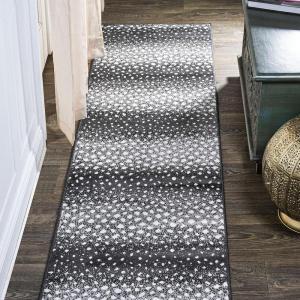 JONATHAN Y Antelope Modern Gray/Cream Indoor Area Rug, 3×5, Animal Prints, Casual, Easy-Cleaning for Living Room, Bedroom, Kitchen, Pet Friendly, Non-Shedding (SAF100C-3)(Black/Cream)