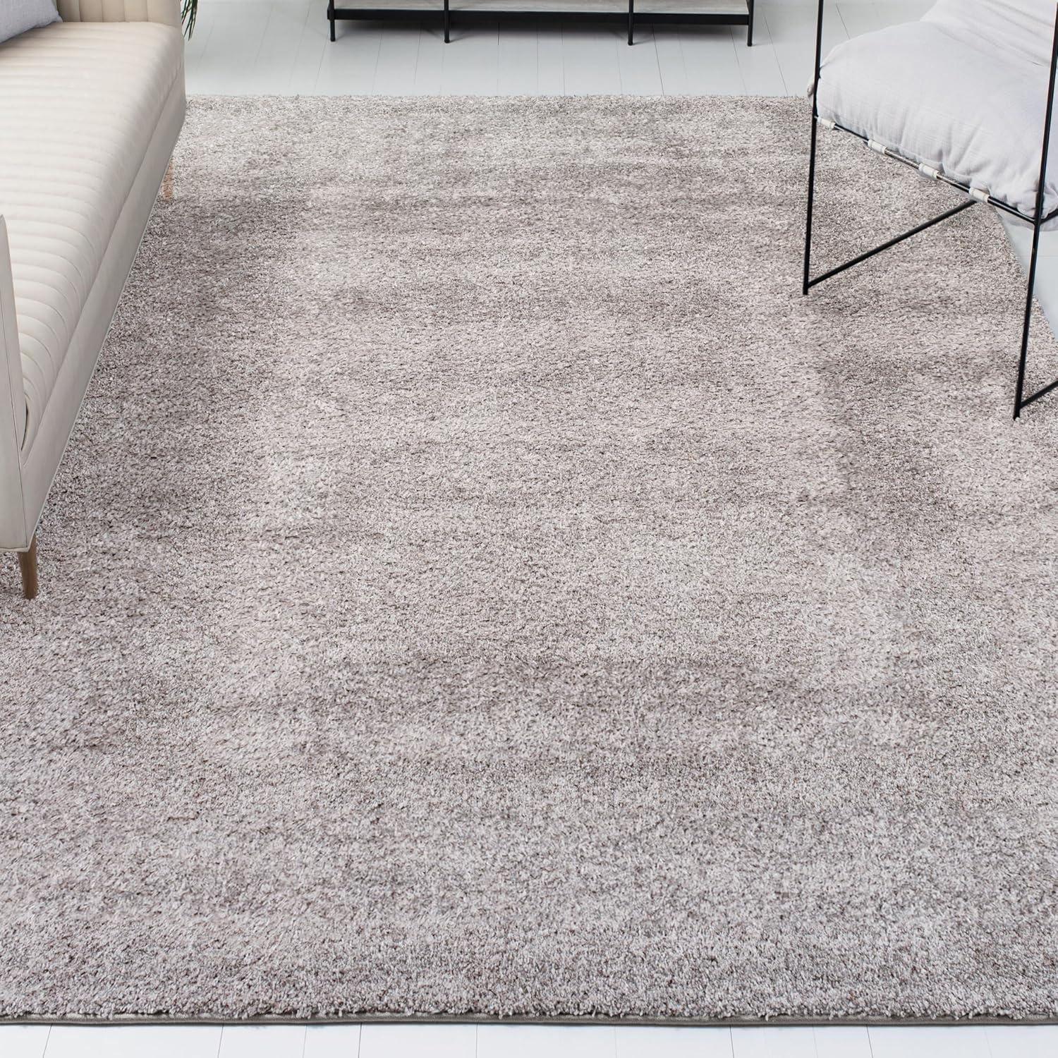 image:imageJONATHAN Y Machine Washable Light Blue Indoor Area Rug 3X5 ft Clayton Coastal Solid Glam Shag for Living Room Bedroom Kitchen Office EasyCleaning PetFriendly NonShedding WSH400E3Light Gray