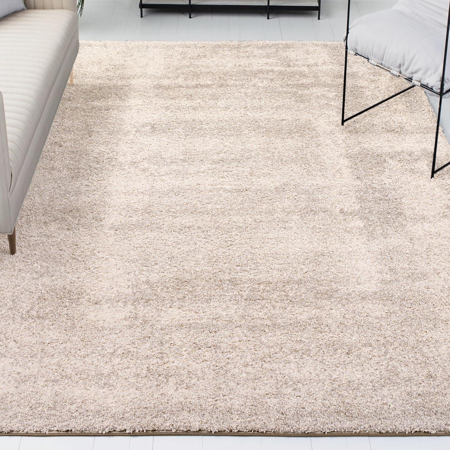 image:imageJONATHAN Y Machine Washable Light Blue Indoor Area Rug 3X5 ft Clayton Coastal Solid Glam Shag for Living Room Bedroom Kitchen Office EasyCleaning PetFriendly NonShedding WSH400E3White
