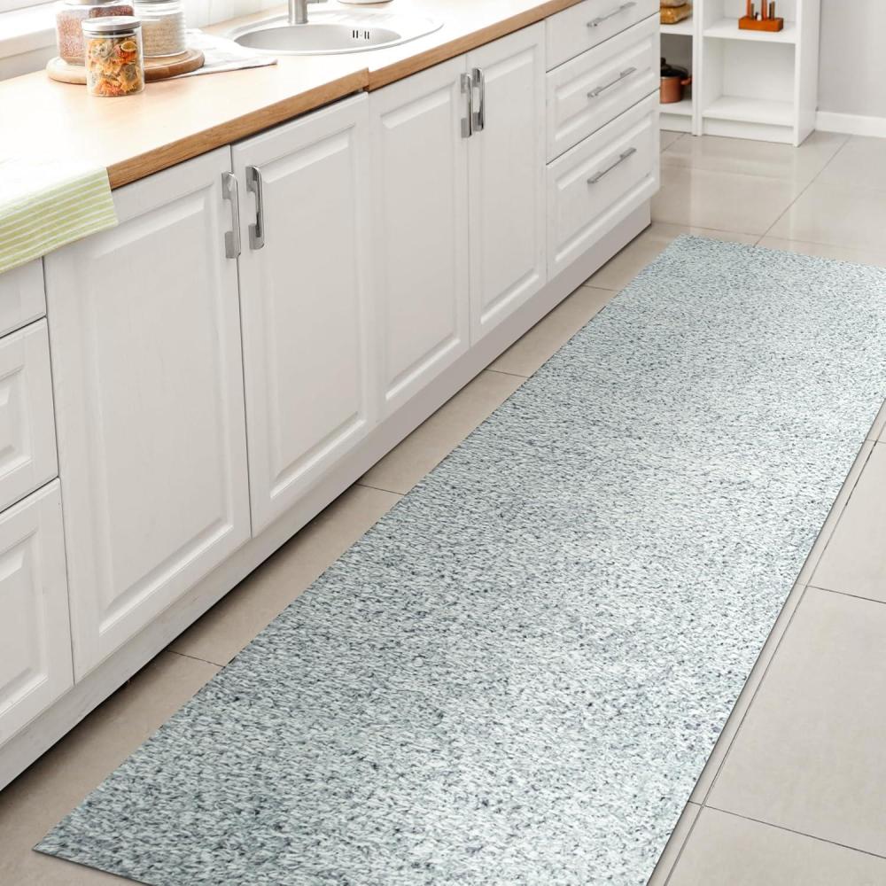 image:imageJONATHAN Y Machine Washable Light Blue Indoor Area Rug 3X5 ft Clayton Coastal Solid Glam Shag for Living Room Bedroom Kitchen Office EasyCleaning PetFriendly NonShedding WSH400E3Light Blue