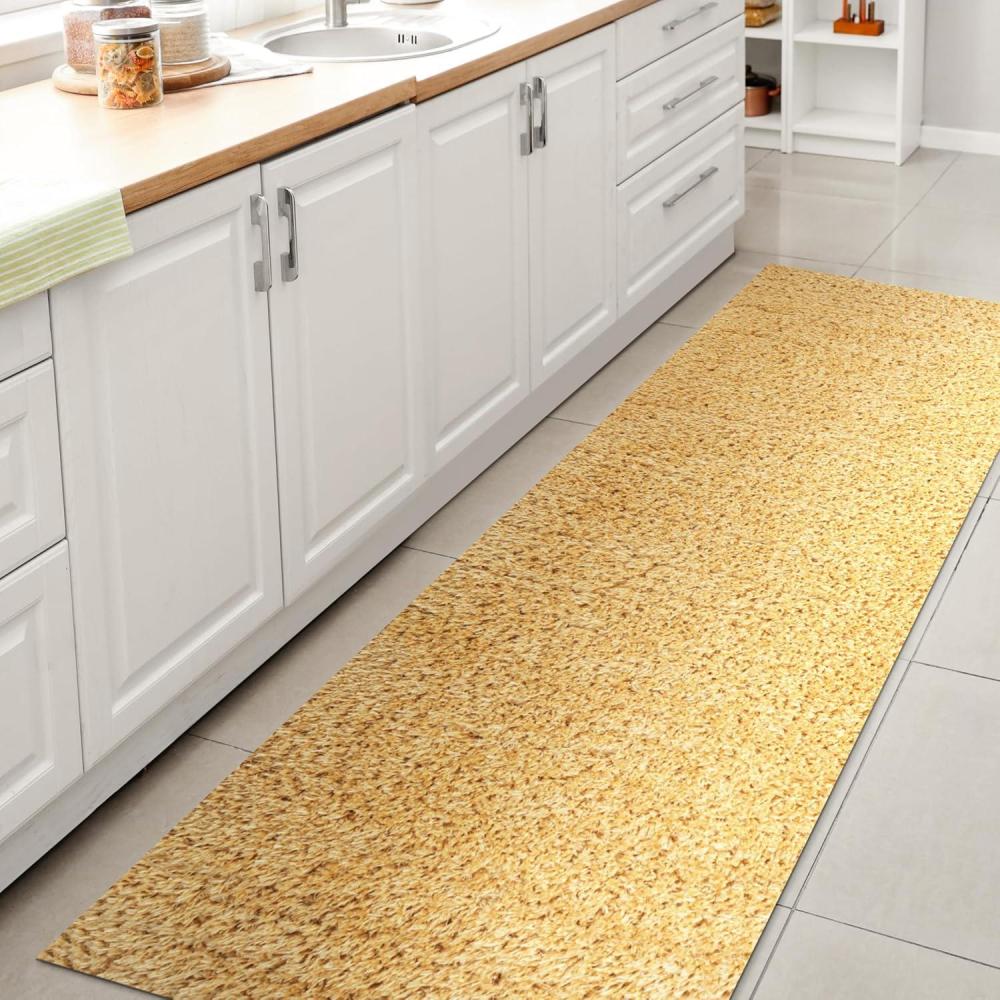 image:imageJONATHAN Y Machine Washable Light Blue Indoor Area Rug 3X5 ft Clayton Coastal Solid Glam Shag for Living Room Bedroom Kitchen Office EasyCleaning PetFriendly NonShedding WSH400E3Yellow