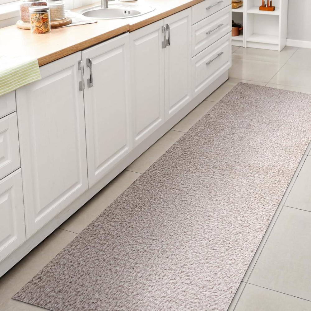 image:imageJONATHAN Y Machine Washable Light Blue Indoor Area Rug 3X5 ft Clayton Coastal Solid Glam Shag for Living Room Bedroom Kitchen Office EasyCleaning PetFriendly NonShedding WSH400E3Light Gray
