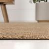 JONATHAN Y Easy Jute Rustic Indoor Outdoor Area Rug Natural 5X8, Mason Checker for Backyard, Patio, Easy-Cleaning, High Traffic, Pet-Friendly, Hose Washable, Non-Shedding FXV201A-5(Natural)
