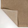 JONATHAN Y Easy Jute Rustic Indoor Outdoor Area Rug Natural 5X8, Maxine Border Rib for Backyard, Patio, Easy-Cleaning, High Traffic, Pet-Friendly, Hose Washable, Non-Shedding FXV202A-5(Brown)