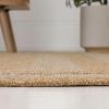 JONATHAN Y Easy Jute Rustic Indoor Outdoor Area Rug Natural/Beige 5X8, Frenzy Border for Backyard, Patio, Easy-Cleaning, High Traffic, Pet-Friendly, Hose Washable, Non-Shedding FXV204A-5(Natural/Beige)