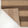 JONATHAN Y Easy Jute Rustic Indoor Outdoor Area Rug Natural/Beige 5X8, Sutton Modern Stripe for Backyard, Patio, Easy-Cleaning, High Traffic, Pet-Friendly, Hose Washable, Non-Shedding FXV205A-5(Natural/Brown)