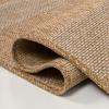 JONATHAN Y Easy Jute Rustic Indoor Outdoor Area Rug Natural/Beige 5X8, Sutton Modern Stripe for Backyard, Patio, Easy-Cleaning, High Traffic, Pet-Friendly, Hose Washable, Non-Shedding FXV205A-5(Natural/Beige)