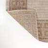 JONATHAN Y Geometric Border Indoor Outdoor Area Rug 3X5 Cream/Beige, Athena Classic for Backyard, Patio, Porch, Easy-Cleaning, High Traffic, Pet-Friendly, Non-Shedding (TSN212A-3)(4′ x 6′ (Rectangular))