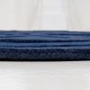 JONATHAN Y Handwoven Wool Periwinkle Blue Shaped Indoor Area Rug, 5×8, Amoeba Contemporary Abstract, Easy-Cleaning for Living Room, Bedroom, Kitchen, Pet Friendly, Non-Shedding (GST100C-5)(Navy)