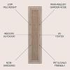JONATHAN Y Pinstripe Border Indoor Outdoor Area Rug 3X5 Beige/Cream, Lido Traditional Casual for Backyard, Patio, Porch, Easy-Cleaning, High Traffic, Pet-Friendly, Non-Shedding (TSN210A-3)(2′ x 7’10” (Runner))