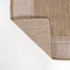 JONATHAN Y Wide Stripe Border Indoor Outdoor Area Rug 3X5 Beige/Cream, Hali Coastal Casual for Backyard, Patio, Porch, Easy-Cleaning, High Traffic, Pet-Friendly, Non-Shedding (TSN211A-3)(4′ x 6′ (Rectangular))
