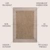 JONATHAN Y Wide Stripe Border Indoor Outdoor Area Rug 3X5 Beige/Cream, Hali Coastal Casual for Backyard, Patio, Porch, Easy-Cleaning, High Traffic, Pet-Friendly, Non-Shedding (TSN211A-3)(2’11” x 4’11” (Rectangular))