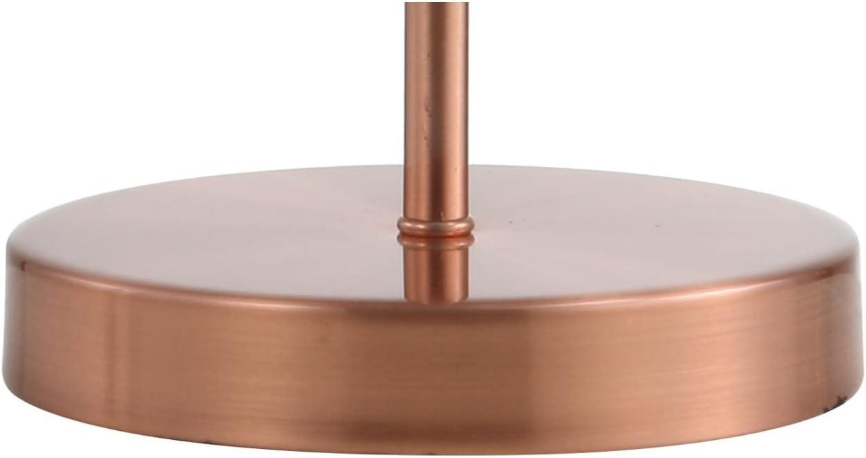 image:imageJONATHAN Y 197 Copper and Black Metal Table Lamp Modern Industrial Double Mesh Drum Shade Desk Lamp for Bedroom Living Room Office UL Listed LED Bulb Included JYL6106A