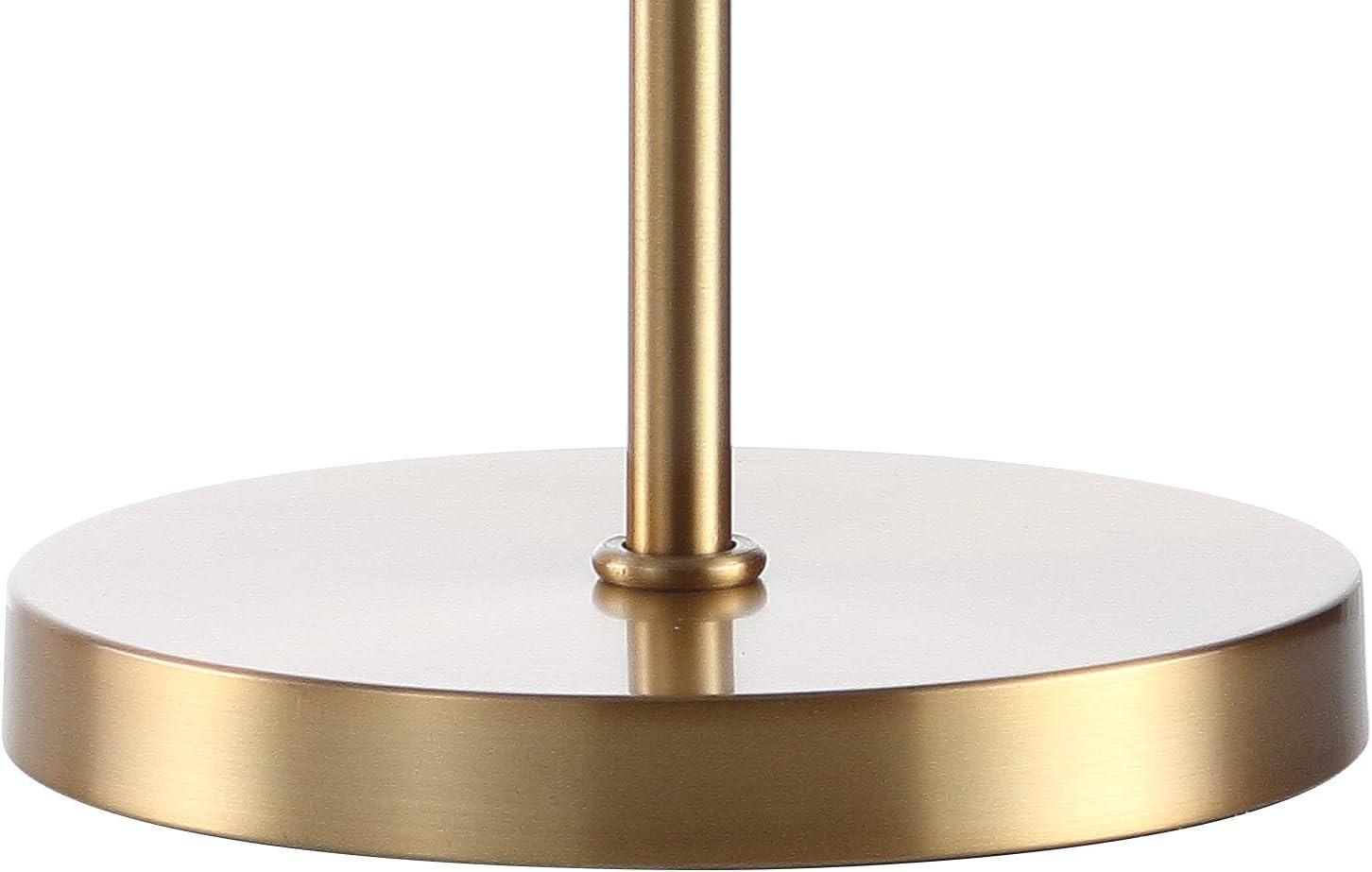 image:imageJONATHAN Y 25 Brass GoldClear Table Lamp Modern Industrial Chandelier Style Light Clear Crystal Beads Glam Bedside Nightstand Lamp for Bedroom Living Room LED Bulb Included JYL9004BBrass Gold