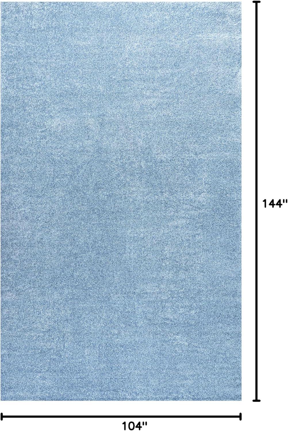 image:imageJONATHAN Y Haze Solid LowPile Classic Blue Indoor Area Rug 9x12 CoastalBohemianMinimalistClassic EasyCleaning for Living RoomBedroomKitchenPet FriendlyNonShedding SEU100F9