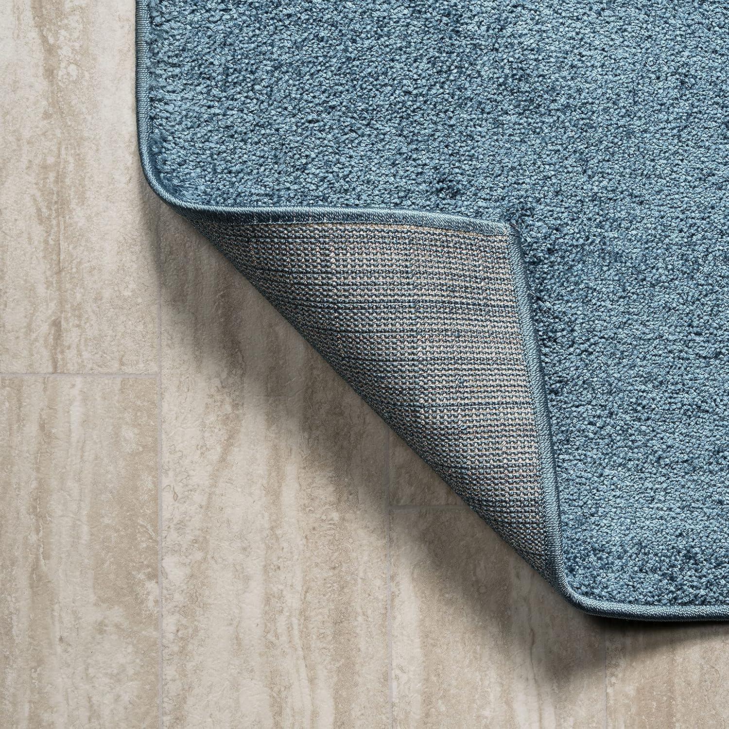 image:imageJONATHAN Y Haze Solid LowPile Turquoise Runner Rug 2x8 CoastalBohemianMinimalistClassic EasyCleaning for Living RoomBedroomKitchenPet FriendlyNonShedding SEU100H28