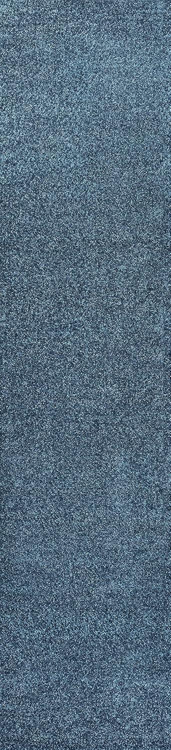 image:imageJONATHAN Y Haze Solid LowPile Turquoise Runner Rug 2x8 CoastalBohemianMinimalistClassic EasyCleaning for Living RoomBedroomKitchenPet FriendlyNonShedding SEU100H28