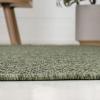 JONATHAN Y Easy Jute Rustic Indoor Outdoor Runner Rug Natural 2X8, Solana Easy Solid Color for Backyard, Patio, Porch, Easy-Cleaning, High Traffic, Pet-Friendly, Hose Washable, Non-Shedding FXV100A-28(Green)
