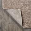 JONATHAN Y Haze Solid Low-Pile Brown Indoor Area Rug 4×6, Coastal,Bohemian,Minimalist,Classic, Easy-Cleaning for Living Room,Bedroom,Kitchen,Pet Friendly,Non-Shedding (SEU100J-4)