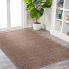 JONATHAN Y Haze Solid Low-Pile Brown Indoor Area Rug 5×8, Coastal,Bohemian,Minimalist,Classic, Easy-Cleaning for Living Room,Bedroom,Kitchen,Pet Friendly,Non-Shedding (SEU100J-5)