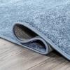 JONATHAN Y Haze Solid Low-Pile Classic Blue Runner Rug 2×8, Coastal,Bohemian,Minimalist,Classic, Easy-Cleaning for Living Room,Bedroom,Kitchen,Pet Friendly,Non-Shedding (SEU100F-28)