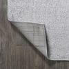 JONATHAN Y Haze Solid Low-Pile Light Gray Indoor Area Rug 5×8, Coastal,Bohemian,Minimalist,Classic, Easy-Cleaning for Living Room,Bedroom,Kitchen,Pet Friendly,Non-Shedding (SEU100K-5)