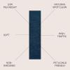 JONATHAN Y Haze Solid Low-Pile Navy Runner Rug 2×8, Coastal,Bohemian,Minimalist,Classic, Easy-Cleaning for Living Room,Bedroom,Kitchen,Pet Friendly,Non-Shedding (SEU100C-28)