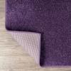 JONATHAN Y Haze Solid Low-Pile Purple Indoor Area Rug 8×10, Coastal,Bohemian,Minimalist,Classic, Easy-Cleaning for Living Room,Bedroom,Kitchen,Pet Friendly,Non-Shedding (SEU100N-8)